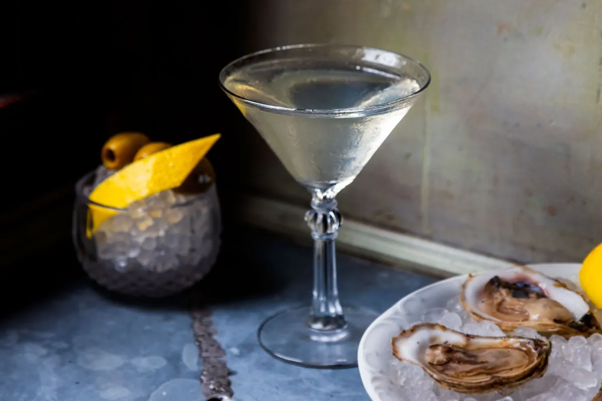 Classic Gin Martini Recipe Steps