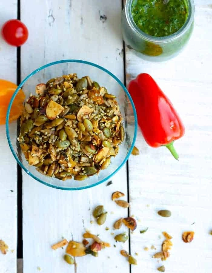 Crunchy Topping Variations with Butter