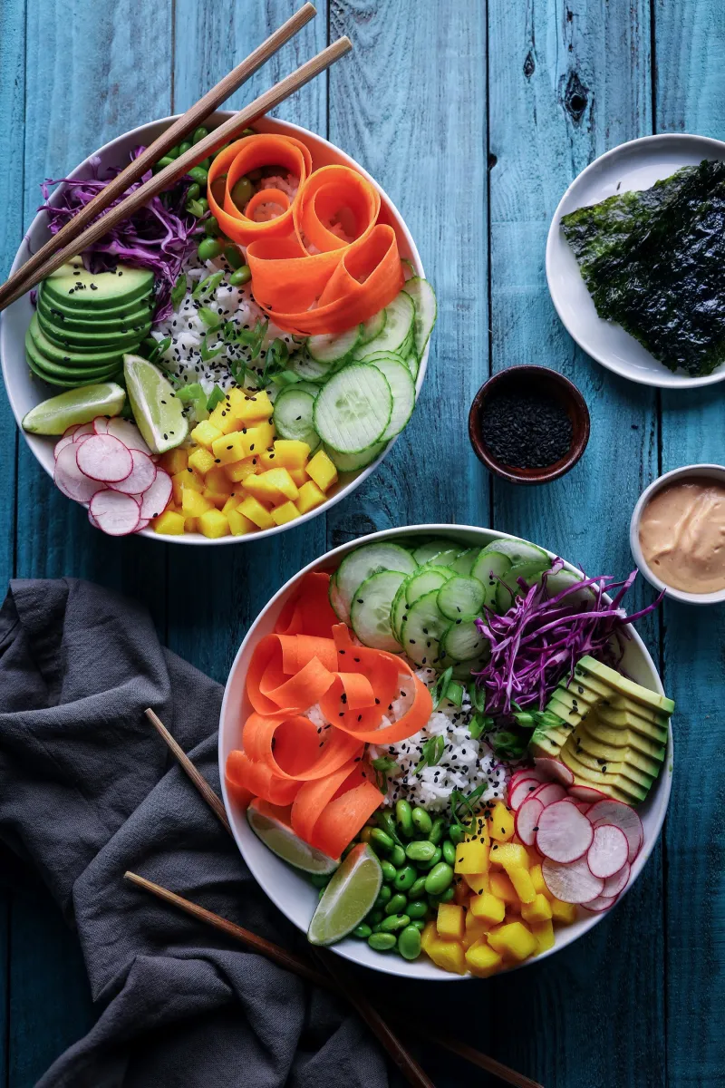 Deconstructed Sushi Rice Bowl Recipe