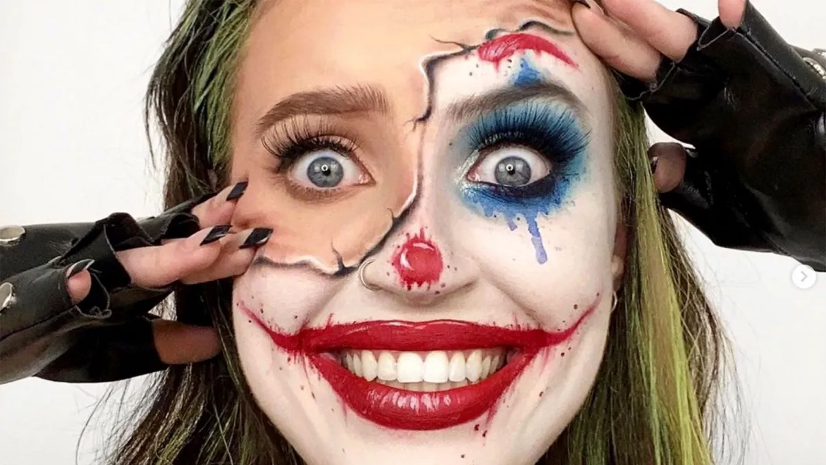 Joker makeup tutorial tools and products