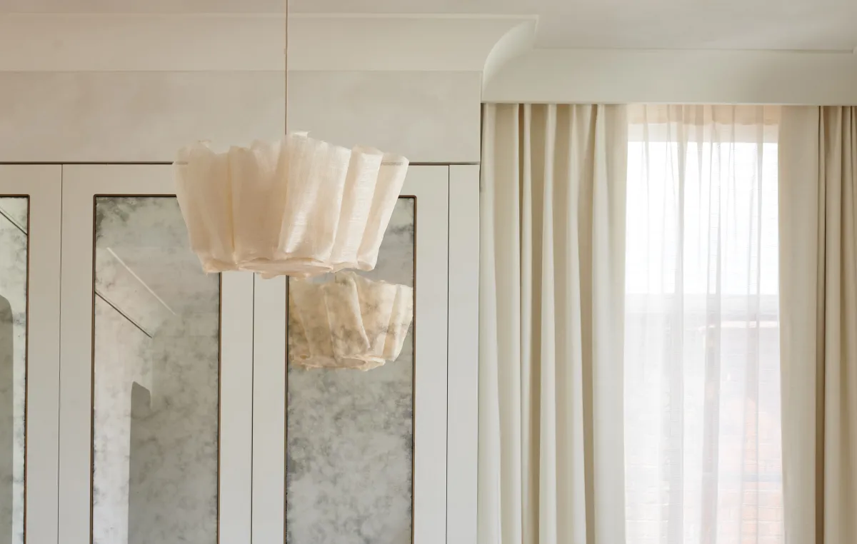 Layered Sheer and Blackout Curtains
