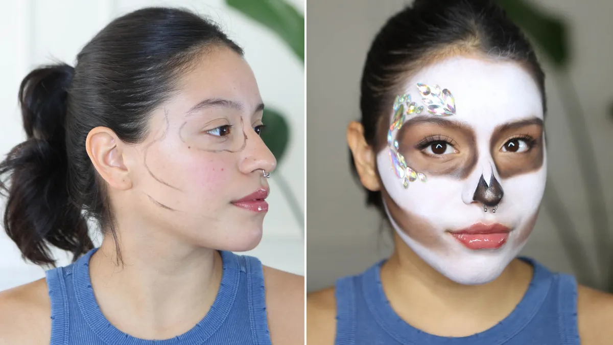 Skeleton Makeup Tutorial for Beginners